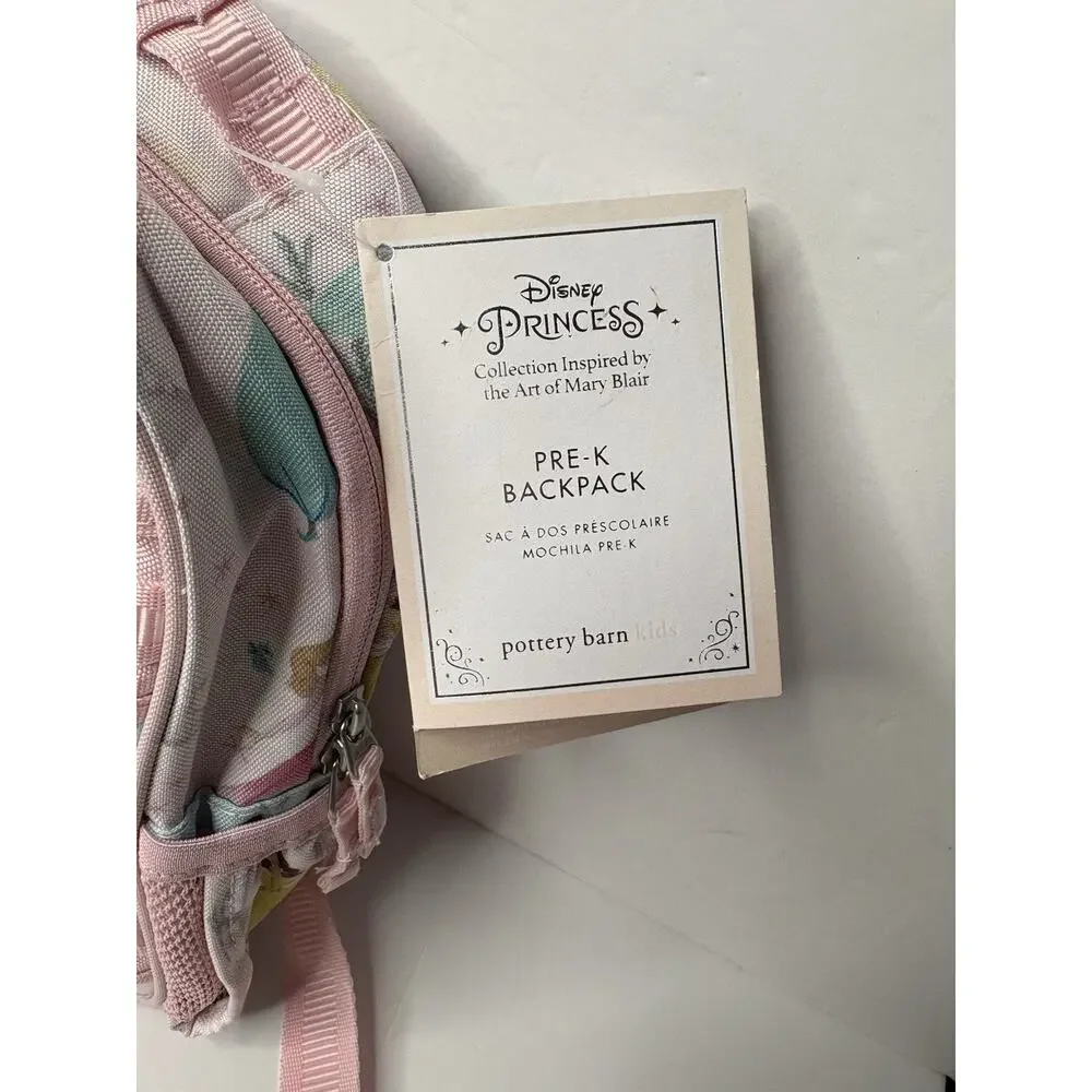 Pottery Barn Kids Mackenzie Disney Princess Castle Shimmer Backpack “Annie”